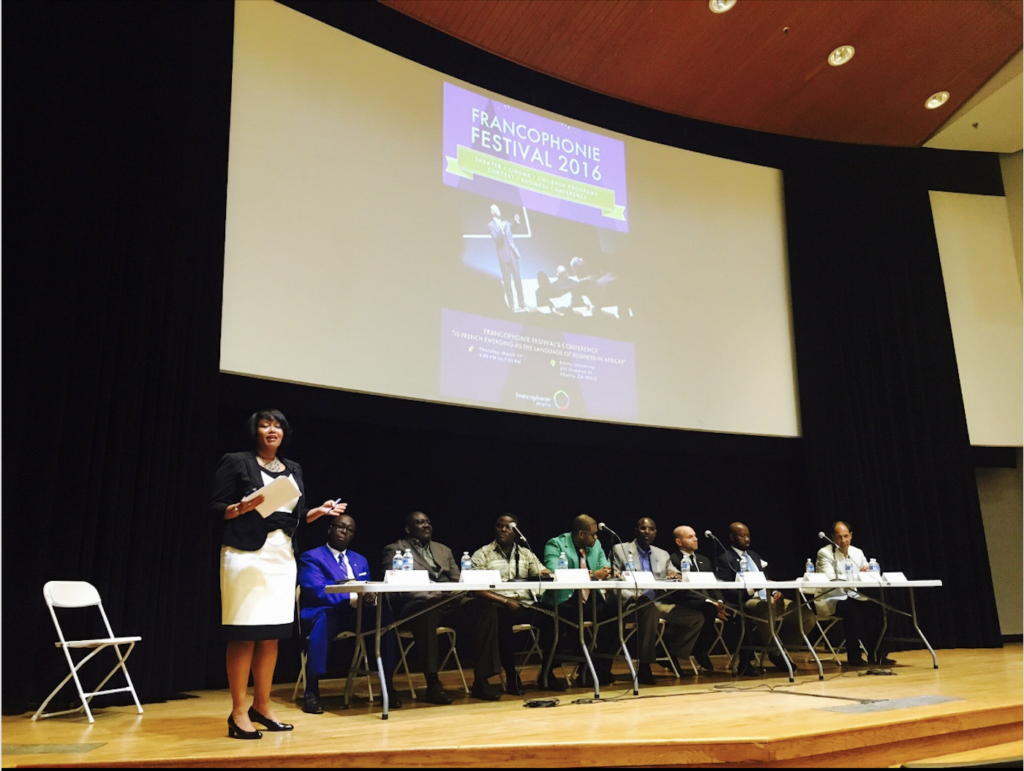 Juliet Hall Meeting with African leaders